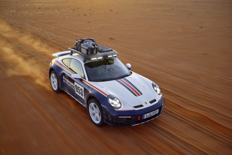 la nouvelle Porsche 911 Dakar