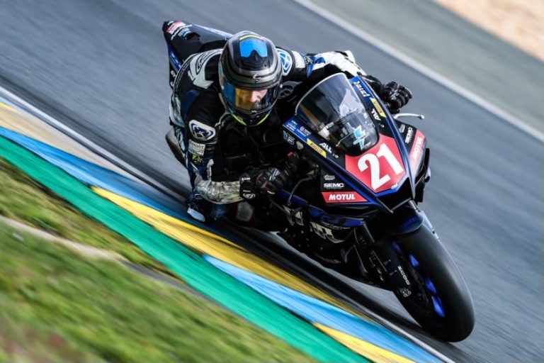 YVAN LAETZIG CHAMPIONNAT DE FRANCE SUPERBIKE – FSBK – 2023 Epreuve N°1 – Le MANS – Circuit Bugatti