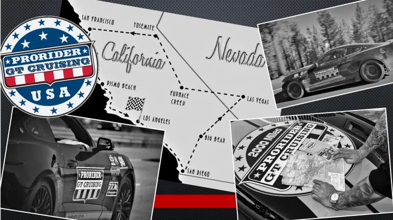 California Dreamin’: Top Départ du PRORIDER GT CRUISING, des Road Trips de RÊVE en Muscle Cars…