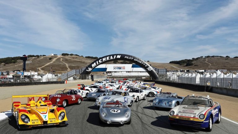 West Coast style: RENNSPORT REUNION BY PORSCHE, PLAISIR CALIFORNIEN BY GERRY!