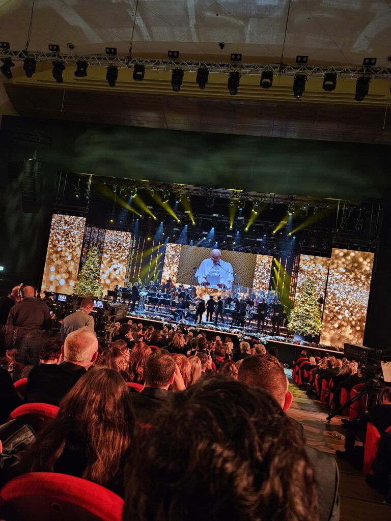 Motorsport Invest au Concert de Noël du Vatican