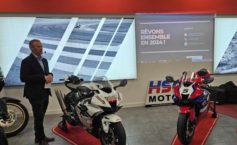 Firmin Prodhomme en coupe de France Promosport 1000 en 2024 pour le Team HSC Moto